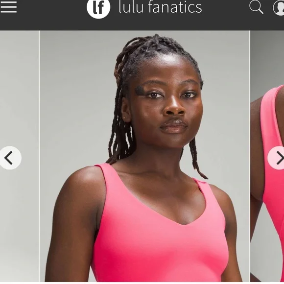 Lululemon Align Tank in Lip Gloss size 6 - Picture 4 of 9